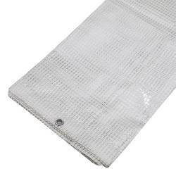 Afdekzeil transparant gewapend (200gr/m²)